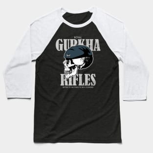 Royal Gurkha Rifles (distressed) Baseball T-Shirt